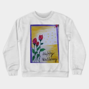 Rose flowers Crewneck Sweatshirt